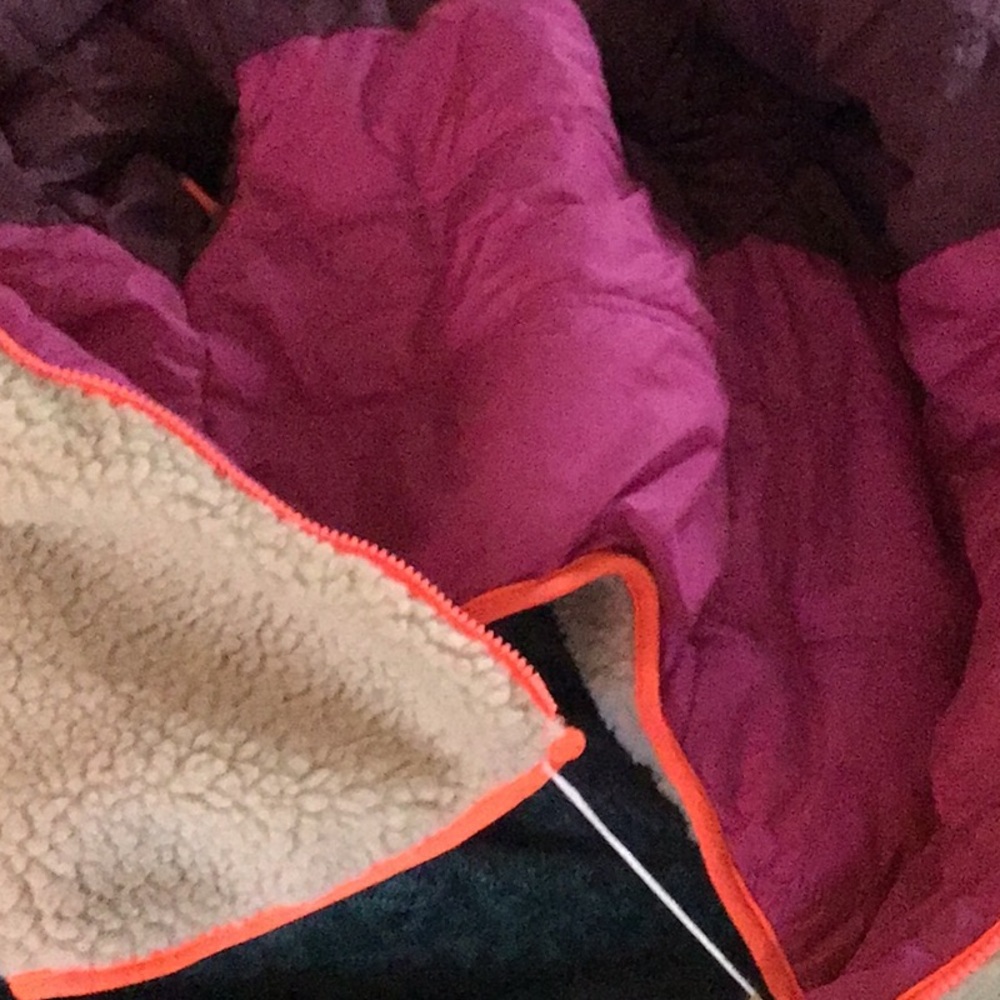 Stylish Purple and Pink Dog Jacket - Picture 5 of 7